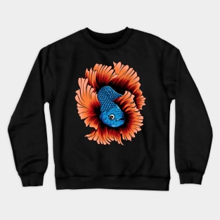 Betta Fish Crewneck Sweatshirt